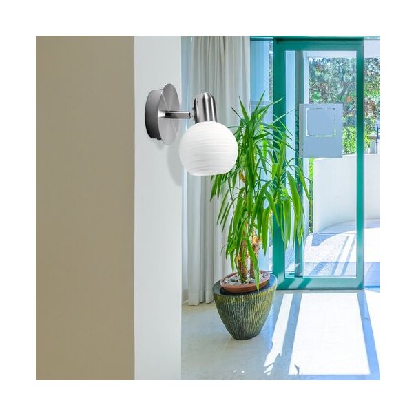 Rabalux Spot rasveta Aurel E14 1x MAX 40W brušeni hrom (6341) - 6341-1