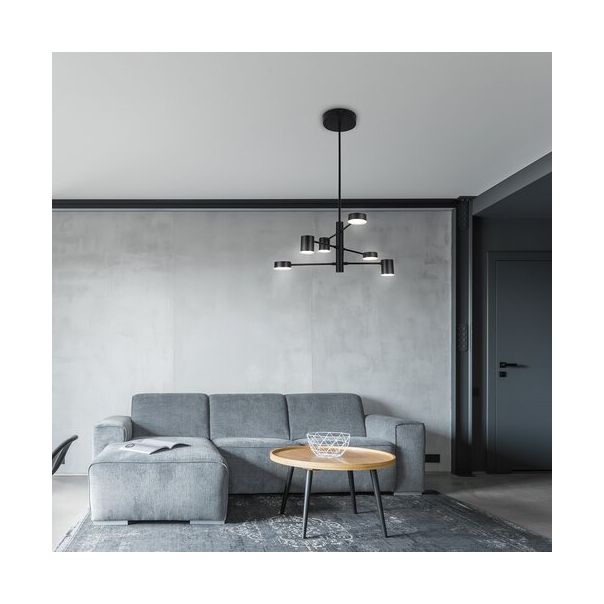 Rabalux Visilica Solomon LED 30W mat crno (6355) - 6355