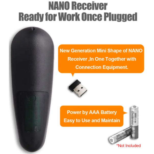 GEMBIRD Univerzalni daljinski upravljač GMB-G30S AIR MOUSE - 46853
