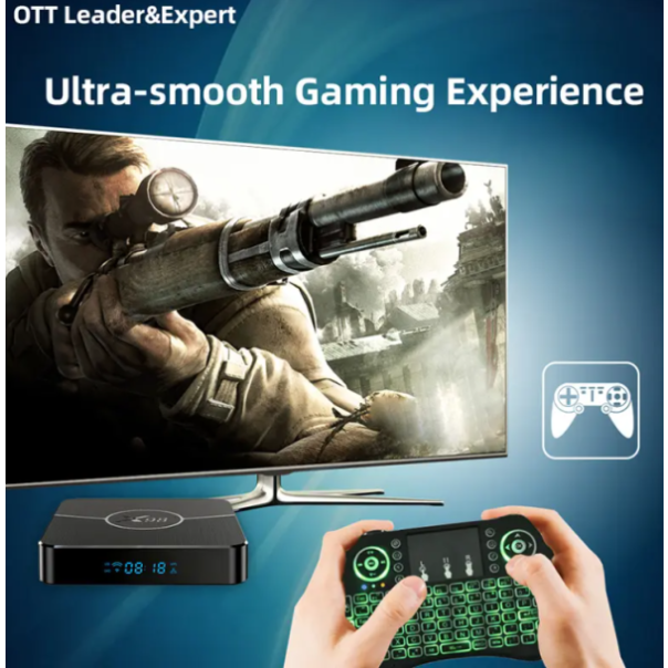 GEMBIRD Smart Android box GMB-X98 PLUS 4/32GB Amlogic S905W2 - 46854