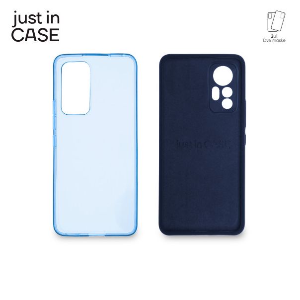 JUST IN CASE 2u1 Extra case MIX paket plavi za Xiaomi 12 Lite - MIX317BL