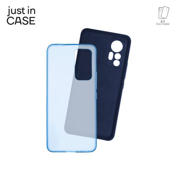 JUST IN CASE 2u1 Extra case MIX paket plavi za Xiaomi 12 Lite - MIX317BL