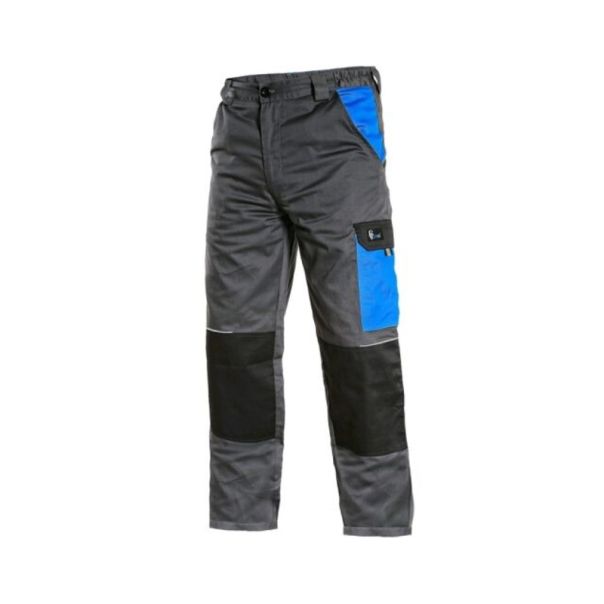 CANIS Radne pantalone do struka Phoenix Cefeus, plava/siva - 63795