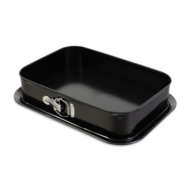 BERLINGER HAUS Pravougaona modla za tortu - opasač 39x27x7.5cm Black Vantage collection BH-8679S - 491104