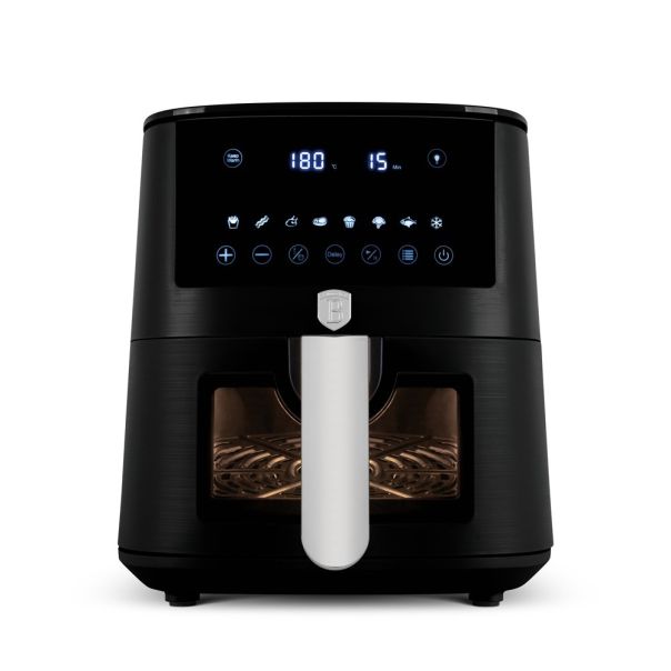 BERLINGER HAUS Friteza na vruć vazduh Dry fry 5L 1400W Black Vantage collection BH-9557S - 491110