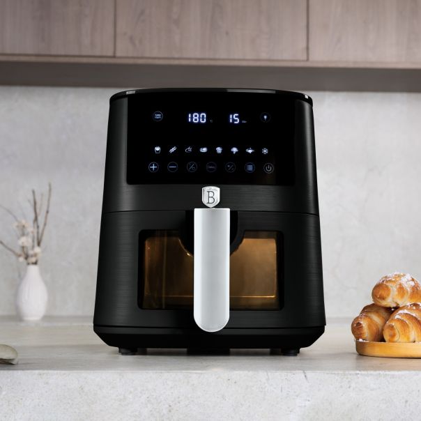 BERLINGER HAUS Friteza na vruć vazduh Dry fry 5L 1400W Black Vantage collection BH-9557S - 491110
