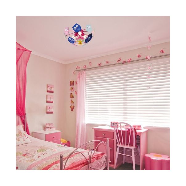 Rabalux Dečija rasveta Birdy E14 3x MAX 40W višebojna (6389) - 6389-1