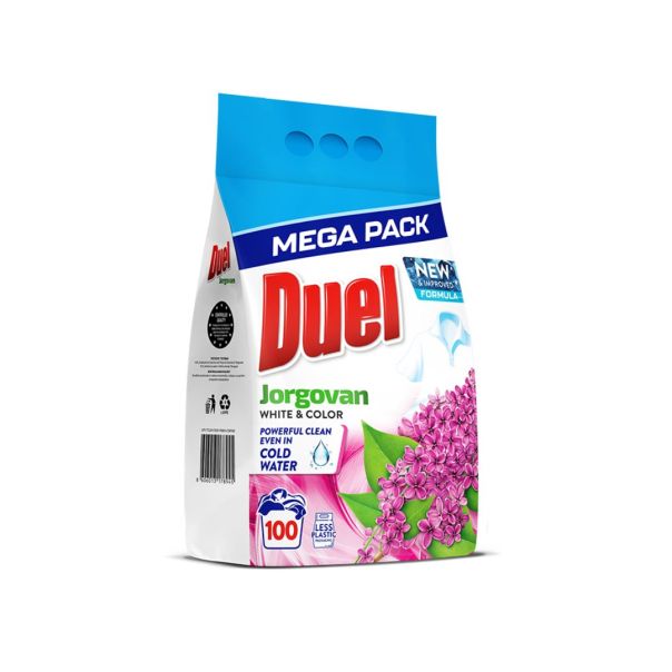 DUEL Praškasti deterdžent za pranje veša Jorgovan 9kg - 6400075