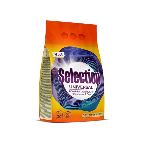 SELECTION Praškasti deterdžent za pranje veša Universal 3kg - 6400252