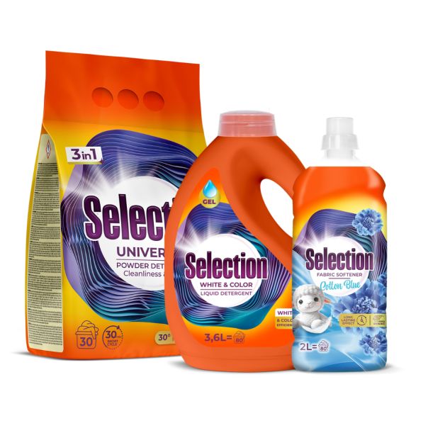 SELECTION Set deterdženata za pranje veša i omekšivač Selection - 6400254