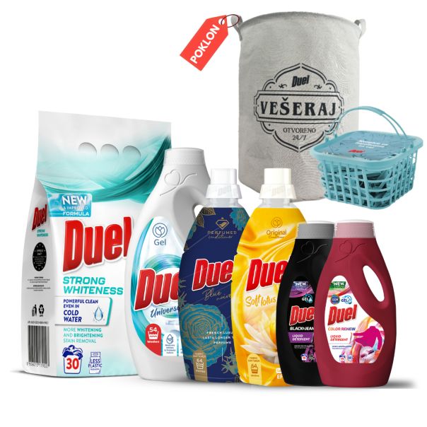 DUEL Set deterdženata za pranje veša sa dodacima - 6400259