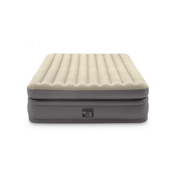 INTEX Vazdušni krevet sa ugrađenom pumpom 152x203x51cm Queen Comfort - 64164ND