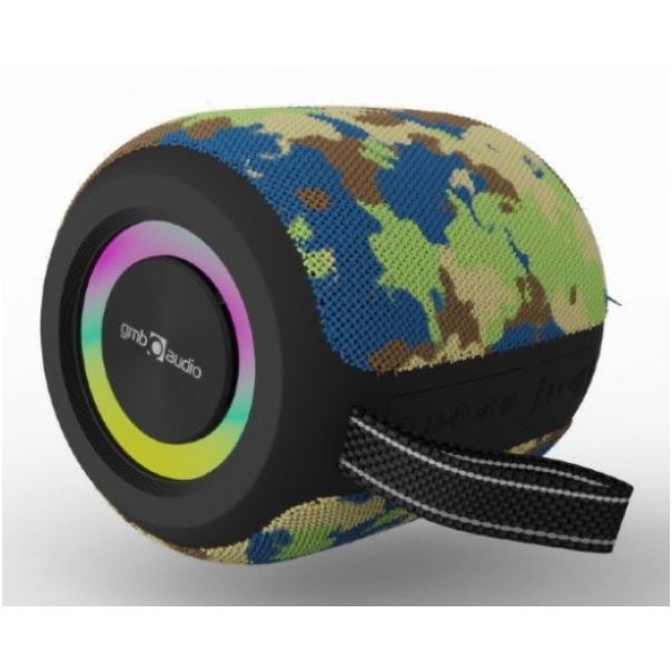 GEMBIRD Bežični Bluetooth zvučnik SPK-BT-LED-05-CM, camo - 47054