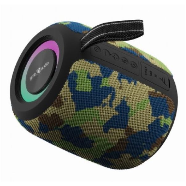 GEMBIRD Bežični Bluetooth zvučnik SPK-BT-LED-05-CM, camo - 47054