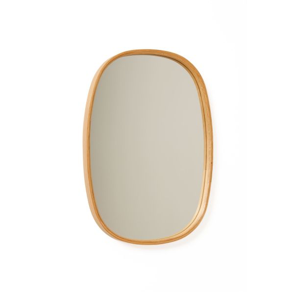 HANAH HOME Ogledalo Cloudy 38, braon - EP3132532