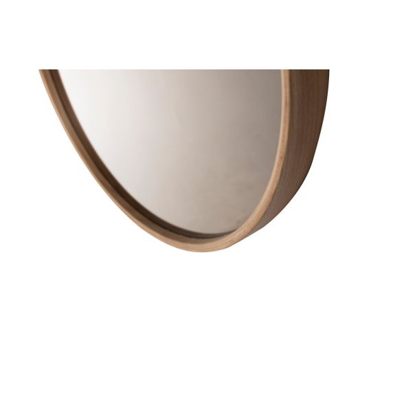 HANAH HOME Dekorativno ogledalo Elips, braon - EP3132583