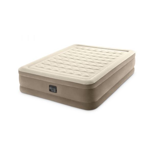 INTEX Vazdušni krevet sa ugrađenom pumpom 152x203x46cm Queen Deluxe - 64428ND