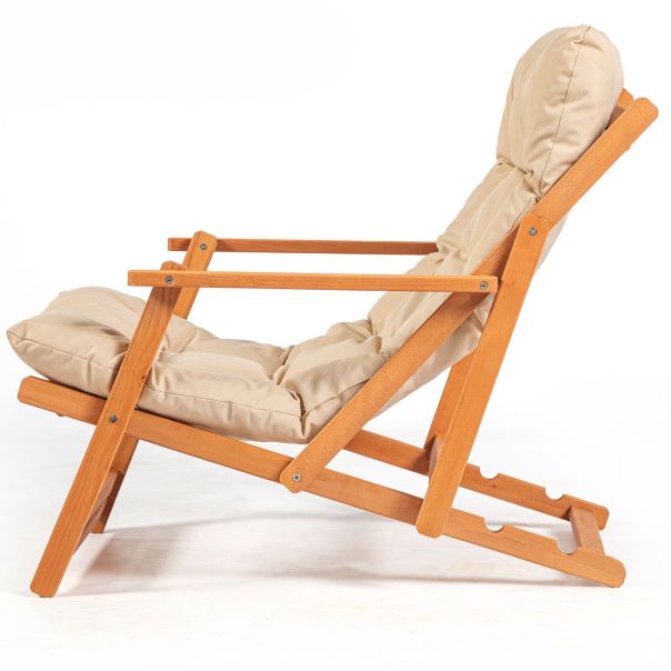 HANAH HOME Baštenska stolica My008, braon/krem - 644MYD1108