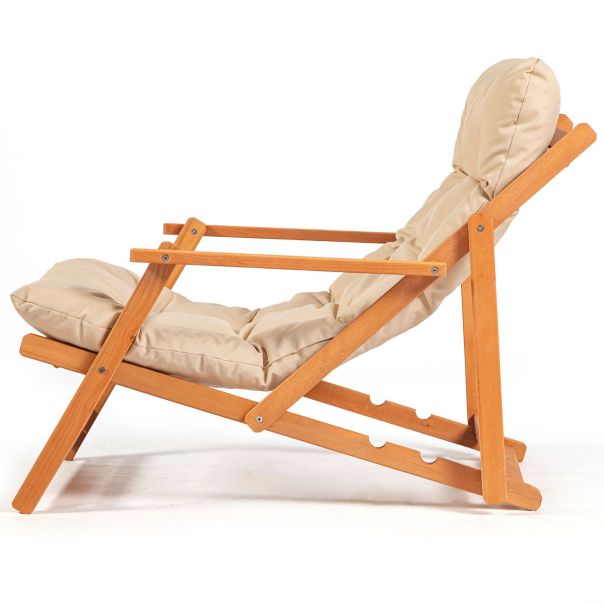 HANAH HOME Baštenska stolica My008, braon/krem - 644MYD1108