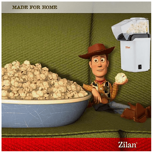 ZILAN Aparat za kokice ZLN8044/WH - ZLN8044WH