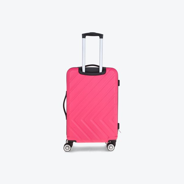 SEANSHOW Kofer Hard Suitcase 70cm U - 647A-PINK-28