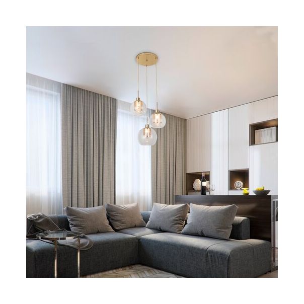 Rabalux Visilica Philana E27 3x MAX 60W zlatna (6496) - 6496