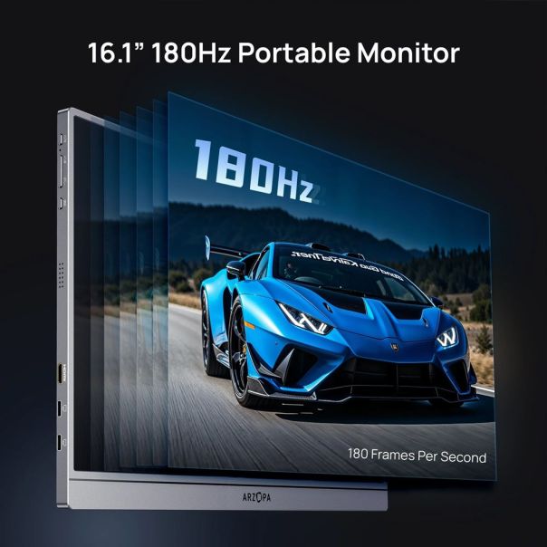 Eksterni prenosni monitor Arzopa Z3FC (sa futrolom) 16,1 inch Grey 2K sRGB100 180hz - EP3055770