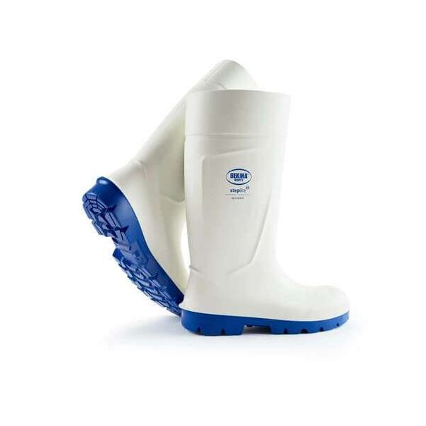 BEKINA BOOTS Gumena čizma visoka Steplite EasyGrip S4, bela - 57801-1
