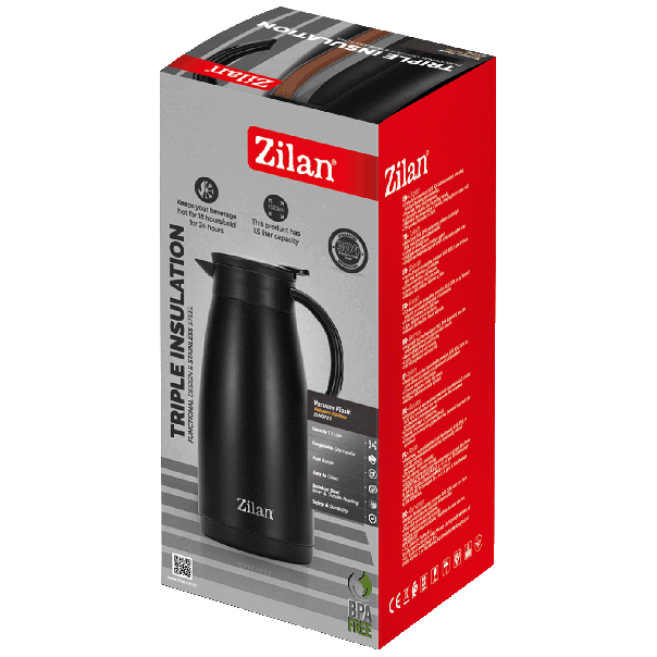 ZILAN Termos bokal 1.5L ZLN0781, crna - EP2728040