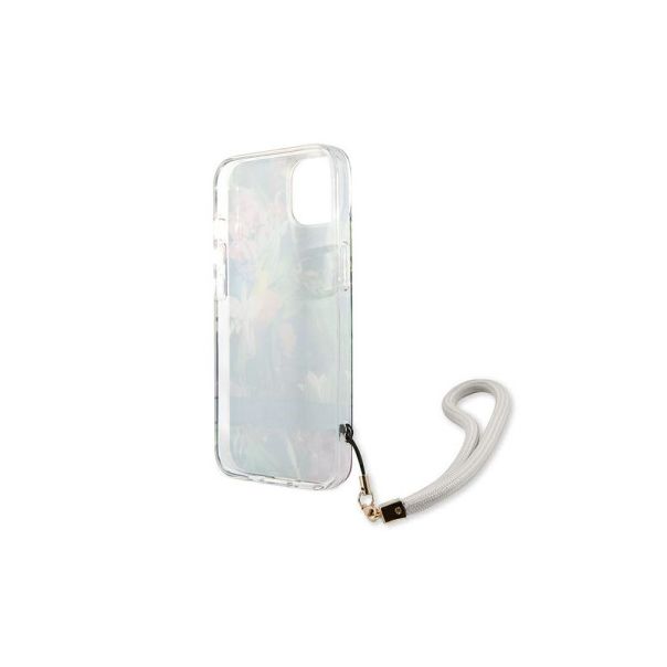 GUESS Futrola za iPhone 13, plava Flower Cord - GSM165209