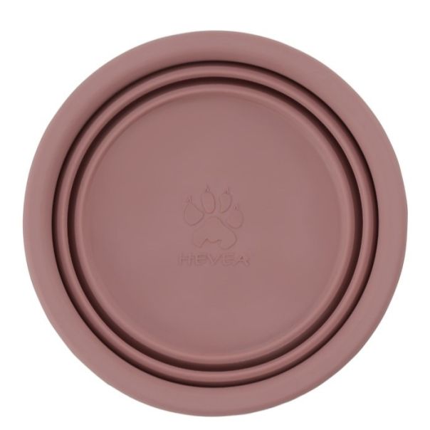 HEVEA Putna posuda za pse, Stara ruža - 650811