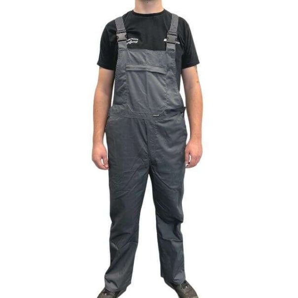 MONSUN Radne pantalone Klasik na tregere, siva - 60613-1