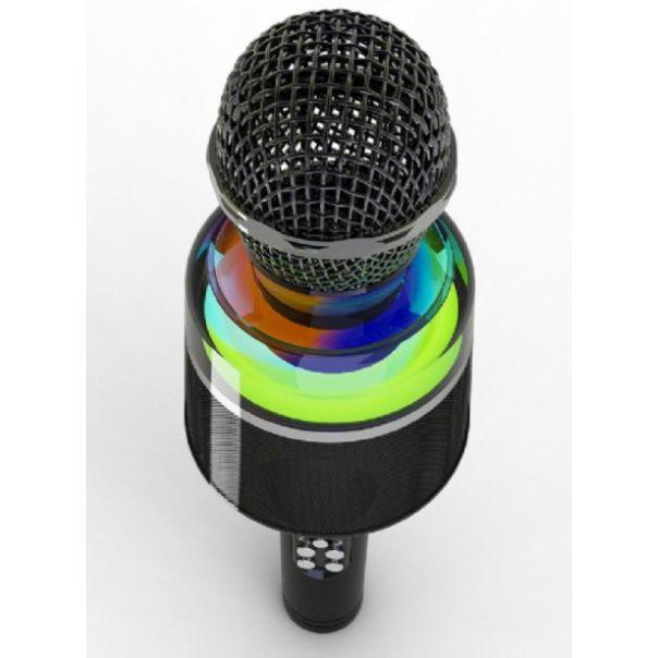 GEMBIRD Bežični mikrofon MICBT-01-BK sa zvucnikom 3W, LED, crna - 47336