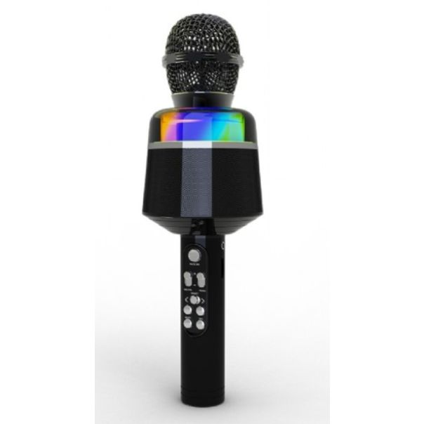 GEMBIRD Bežični mikrofon MICBT-01-BK sa zvucnikom 3W, LED, crna - 47336