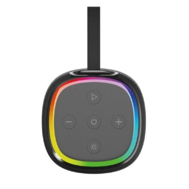 GEMBIRD Bežični Bluetooth zvučnik SPK-BT-LED-08L, crna - 47339