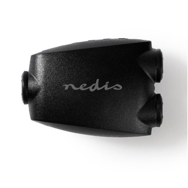 NEDIS Spliter CAGB25940BK, TosLink zenski na 2x TosLink zenski adapter, crna - 47332