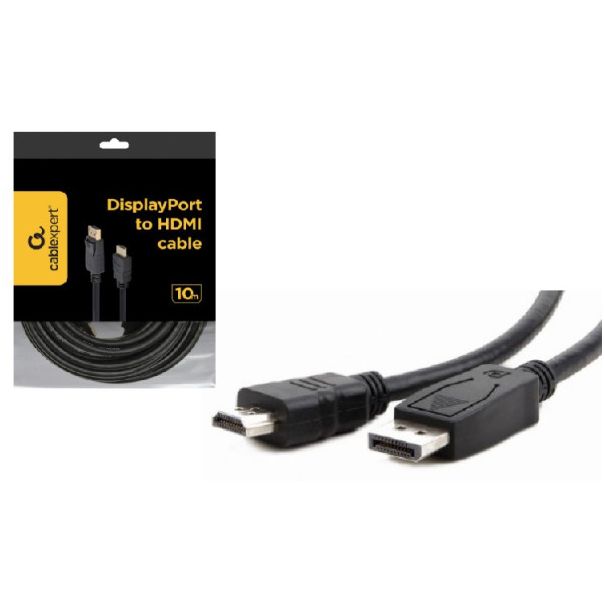 GEMBIRD Kabl CC-DP-HDMI-10M DisplayPort na HDMI digital interface, 10m - 47342