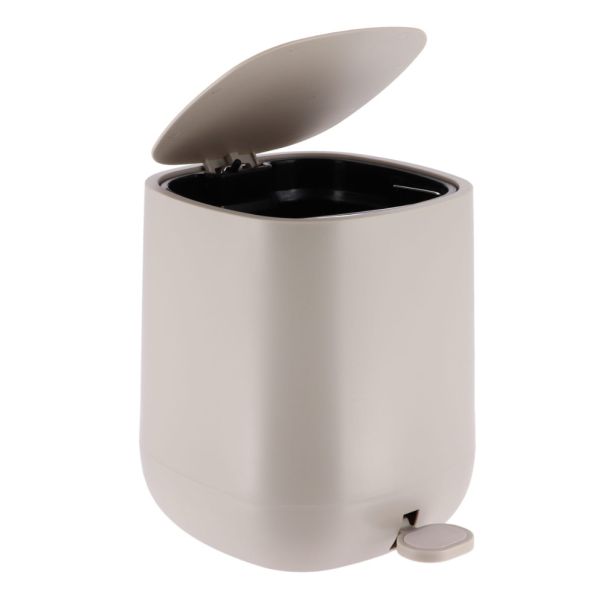 TENDANCE Kanta za smece na papučicu 5l 27x20x26cm soft close abs taupe - 6545165