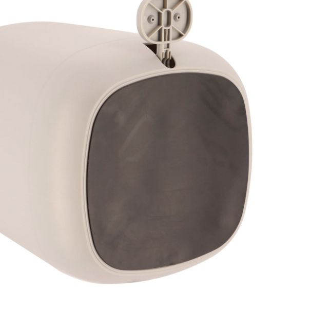 TENDANCE Kanta za smece na papučicu 5l 27x20x26cm soft close abs taupe - 6545165