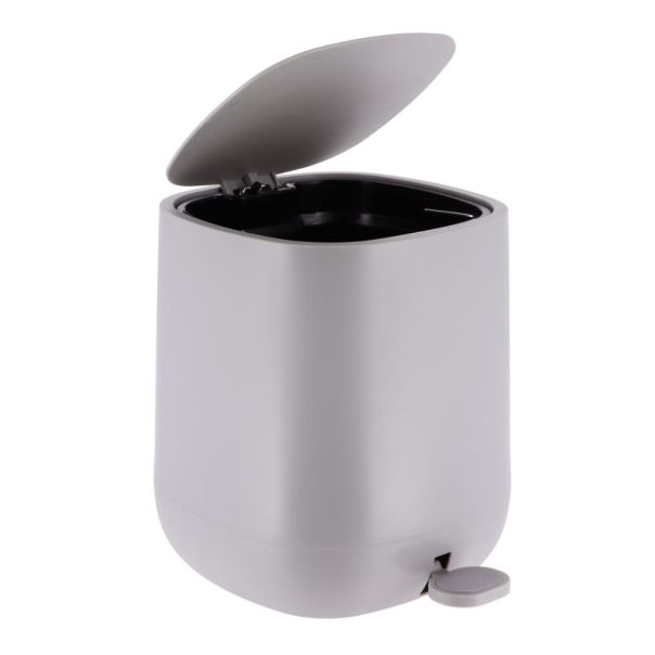 TENDANCE Kanta za smece na papučicu 5l 27x20x26cm soft close abs siva - 6545183
