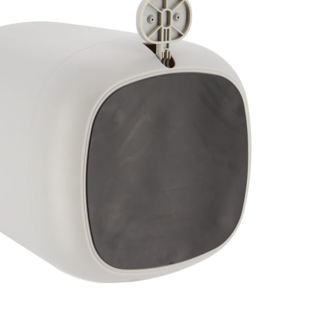 TENDANCE Kanta za smece na papučicu 5l 27x20x26cm soft close abs siva - 6545183