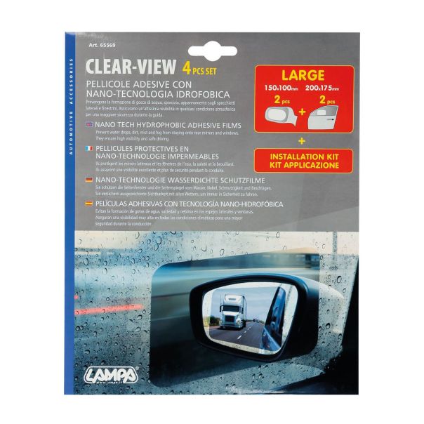 LAMPA ACCESSORIES Nano tehn hidrofobne lepljive folije 4kom 15X10cm - 65569