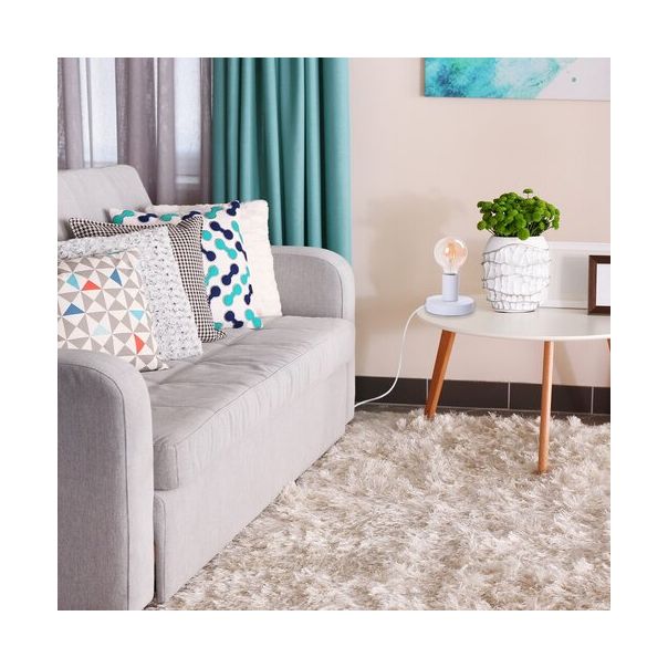 Rabalux Stona lampa Bowie E27 1x MAX 60W bela (6570) - 6570