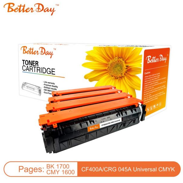 BETTERDAY Toner 201A (CF403A) CRG045A M M252 zam. kaseta za HP Magenta 1.6k - GM46447