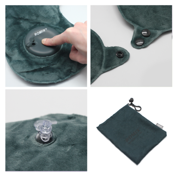 Jastuk za putovanje tamno zeleni - EP2846645