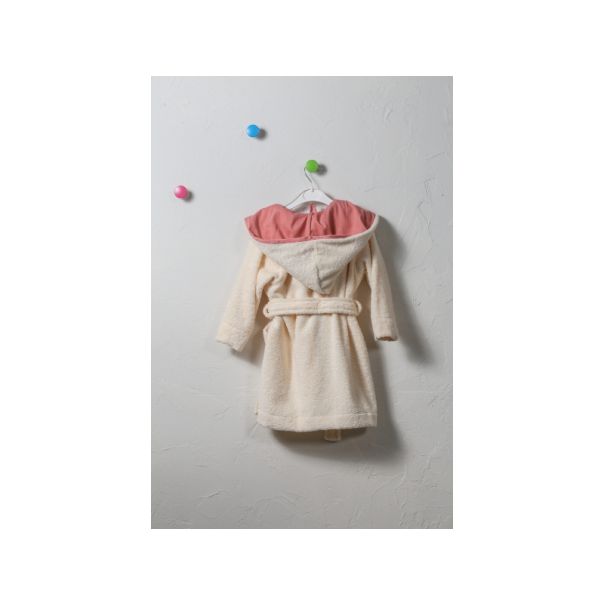 STEFAN Bademantil za devojčice Flamingo - 659-flamingo