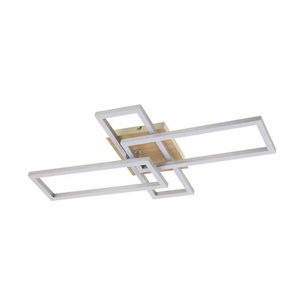 Rabalux Plafonjera Ashton LED 24W brušeni hrom (6590) - 6590-1