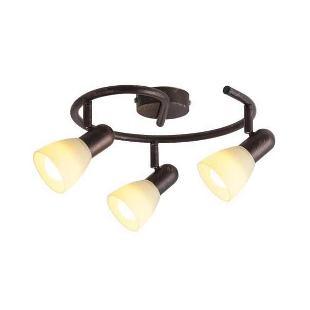 Rabalux Spot rasveta Soma E14 3x MAX 40W antično smeđe (6593) - 6593