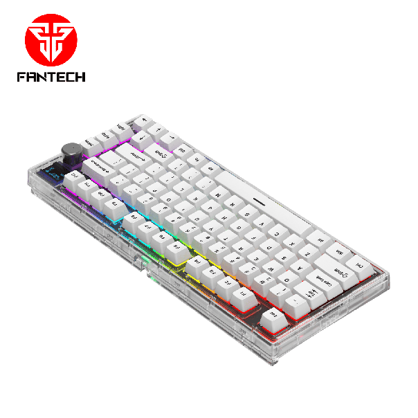 FANTECH Gejmerska mehanička tastatura MK910 PBT MAXFIT FROST WIRELESS Space (ŽUTI SWITCH) - 213774
