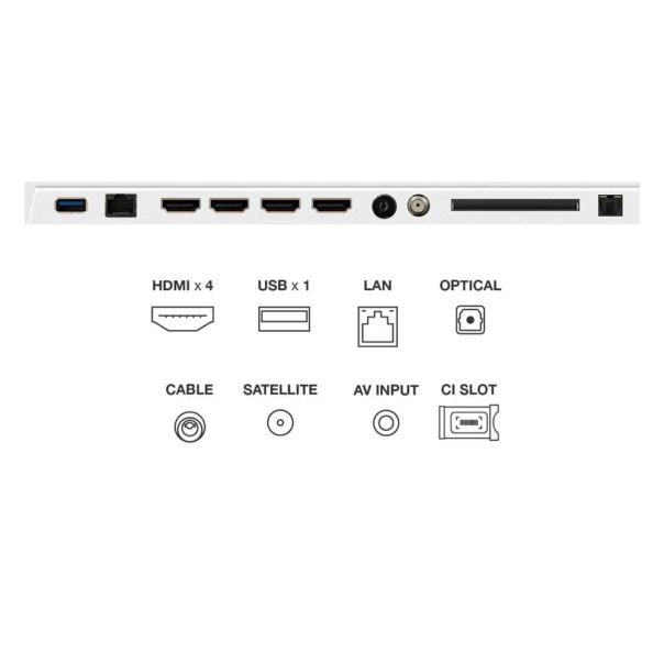 TCL Televizor 65A300W, Ultra HD, Google TV Smart - 65A300W